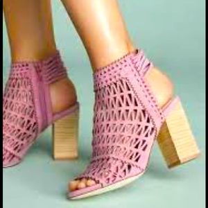 Jeffrey Campbell pink mauve sandals size 8.5